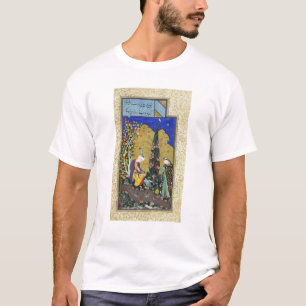T-shirt Deux amants dans un verger fleurissant