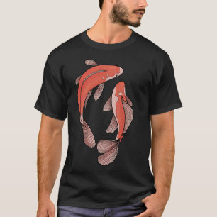 T-shirt Deux carpes koï