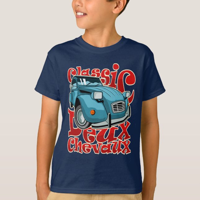 T-shirt Deux Chevaux (Devant)
