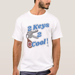 T-shirt Deux clés 2 Cool classique voiture amusant