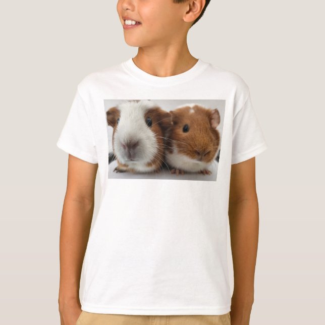 T-shirt deux cobayes (Devant)