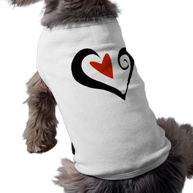 T-shirt Deux coeurs qui battent comme un (Dos)