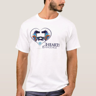 T-shirt Deux Coeurs Une Langue