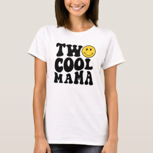 T-shirt Deux Cool Mama Matching Birthday Tee for Mom