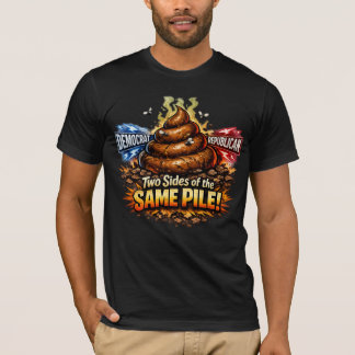 T-shirt Deux faces du même tas