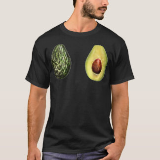 T-shirt Deux femmes amusantes à l'Avocado fruits aliments 