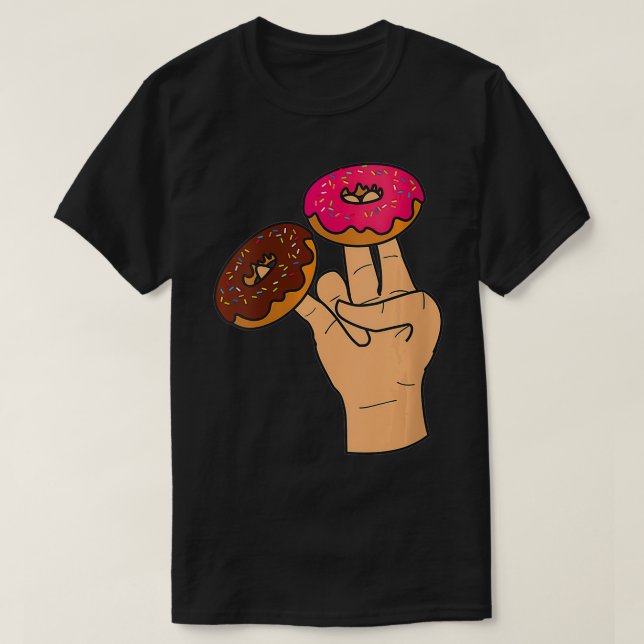 T-shirt Deux Femmes Dans Le Rose Dans Le Spuk Drôle Drôle  (Design devant)