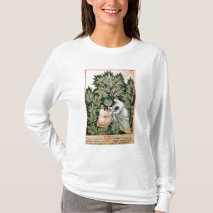T-shirt Deux femmes sélectionnant la sauge, de 'Tacuinum