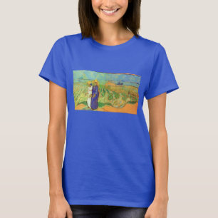 T-shirt Deux femmes traversent les champs par Vincent van 