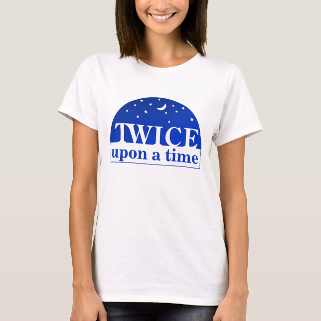 T-shirt Deux fois sur un moment (Devant)
