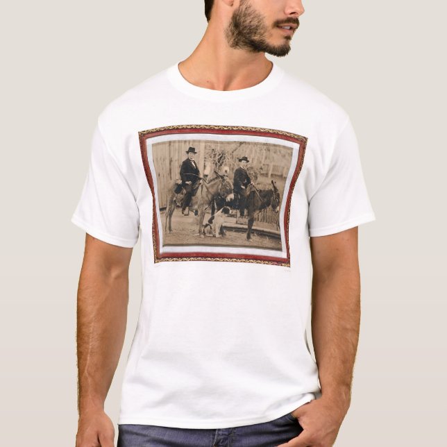 T-shirt Deux garçons d'O'Keefe sur les ânes (40040) (Devant)