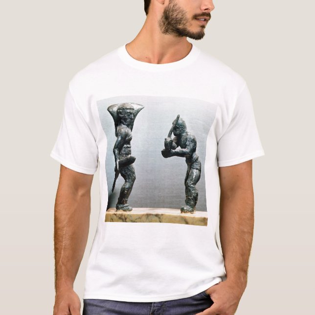 T-shirt Deux gladiateurs dans le combat (Devant)