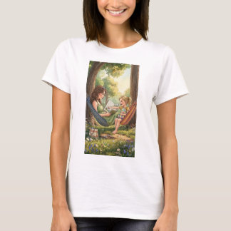 T-shirt Deux hamacs histoire dans le parc
