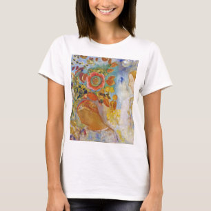 T-shirt Deux jeunes filles parmi les fleurs, Redon