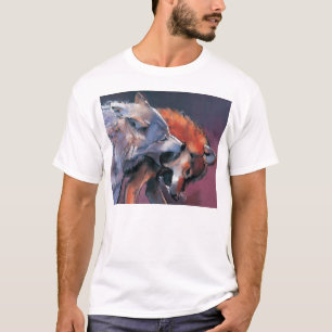 T-shirt Deux loups
