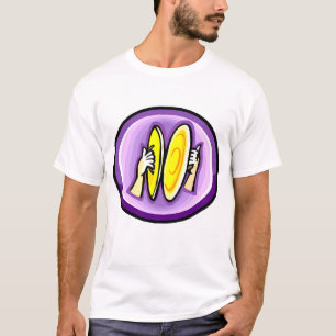 T-shirt Deux mains jouant des cymbales d'accident en