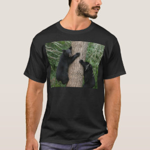 T-shirt deux ours dans un arbre