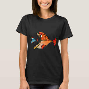 T-shirt Deux piranhas