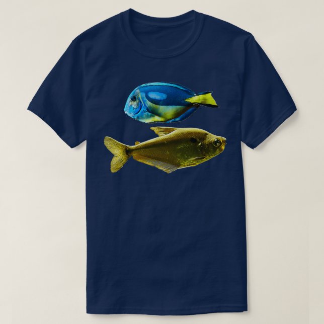 T-shirt Deux poissons (Design devant)