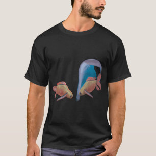 T-shirt Deux poissons rouges