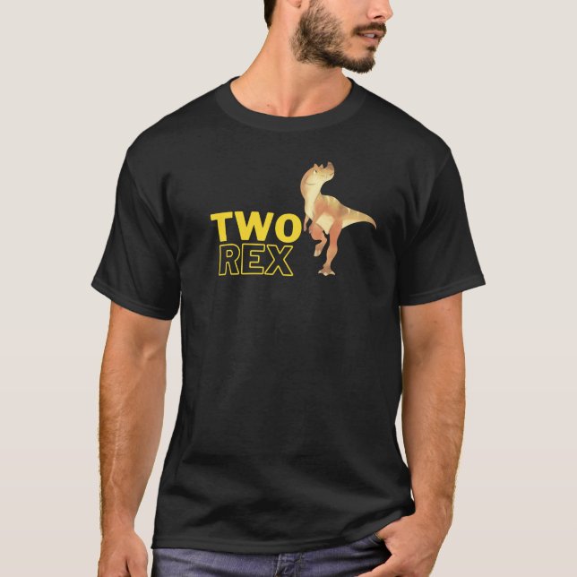 T-SHIRT DEUX REX (Devant)