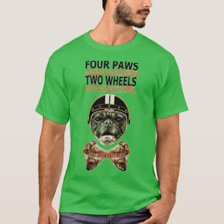 T-shirt Deux roues à quatre pattes