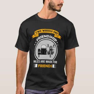 T-shirt Deux Roues, Une Amitié
