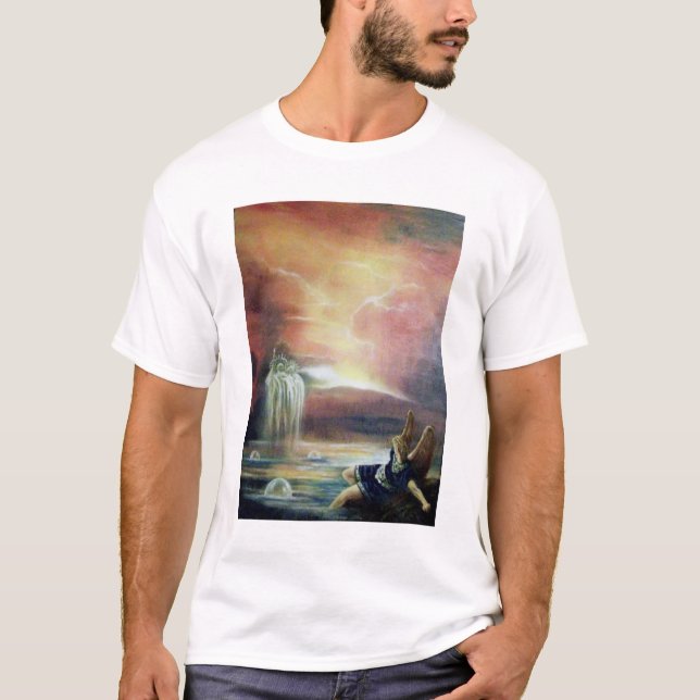 T-SHIRT DEUX SAINT JOHN ET FALLEN ANGEL (Devant)