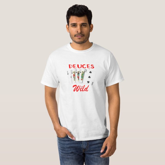 T-shirt Deux sauvages (Devant entier)