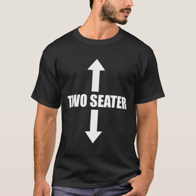 T-shirt DEUX SIÈGES (Devant)