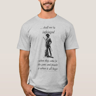 T-shirt Deuxième amendement - n'est pas violé