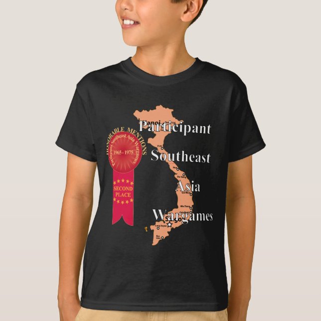 T-shirt Deuxième endroit - Vietnam Wargames (Devant)