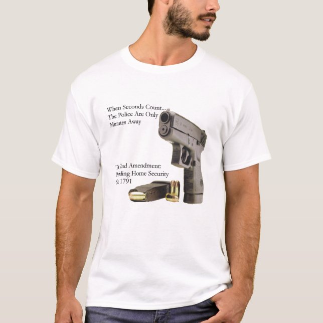 T-shirt Deuxième sécurité d'amendement (Devant)