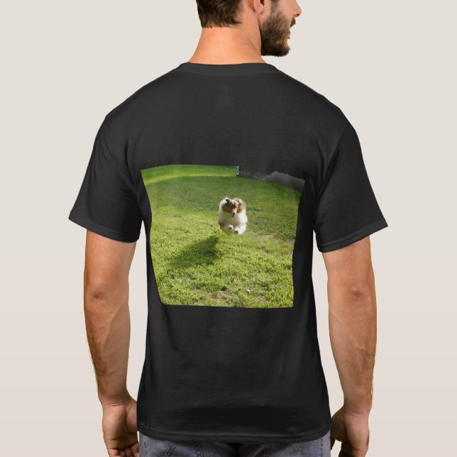 T-shirt devant et arrière Tablette (Dos)