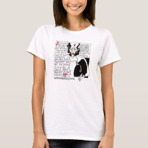 T-shirt dévasté d'infirmière