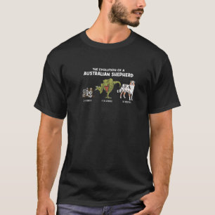 T-shirt Développement des bergers australiens   Evolution