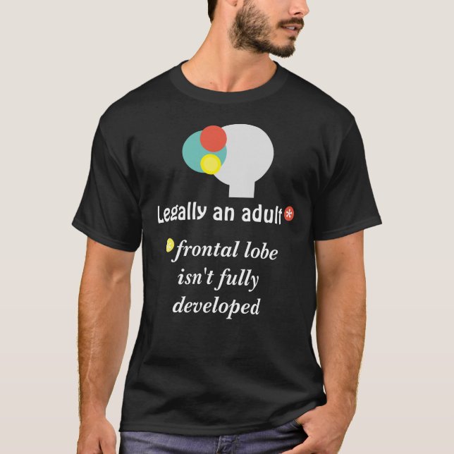 T-shirt Développement du Lobe frontal (Devant)