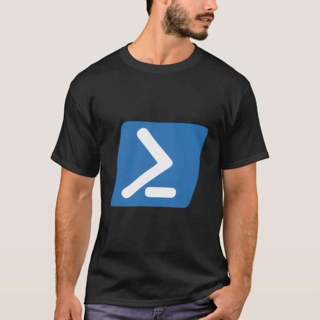 T-shirt Développer le code Powershell (Devant)