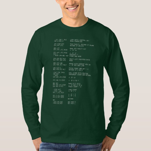 T-shirt Développeur de code source (Devant)