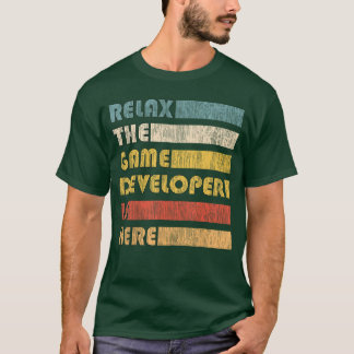 T-shirt Développeur de jeu Rela amis de développeur de jeu