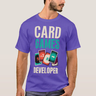 T-shirt Développeur de jeux de cartes
