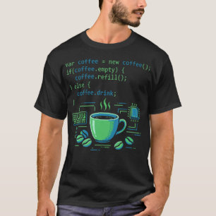T-shirt Développeur de logiciel de programme de boisson ca