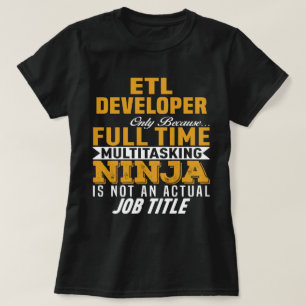 T-shirt Développeur ETL