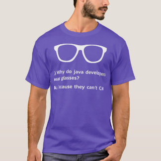 T-shirt Développeur Java Pun