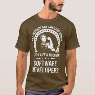 T-shirt Développeur logiciel pour femmes