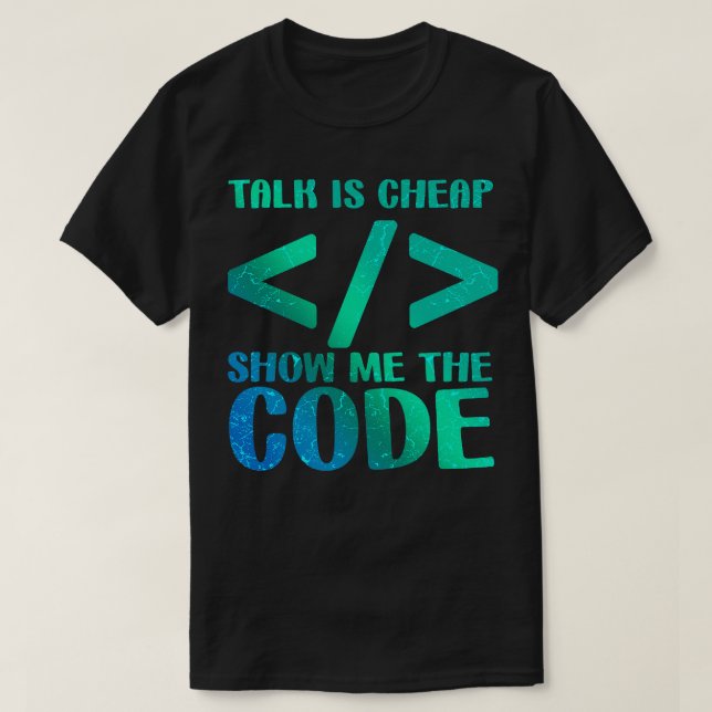 T-shirt Développeur logiciel programmeur Coder 2 (Design devant)