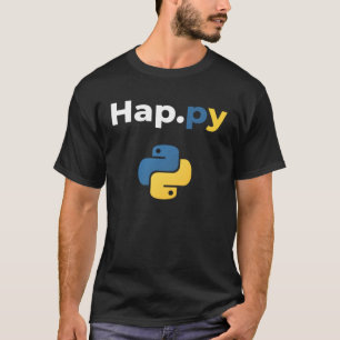 T-shirt Développeur Python Hap