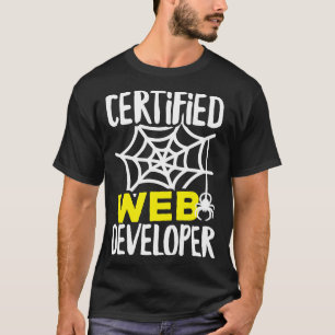 T-shirt Développeur Web certifié
