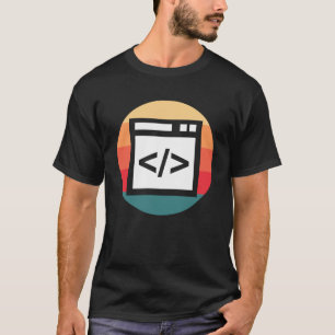 T-shirt Développeur Web Logiciel de programmation informat