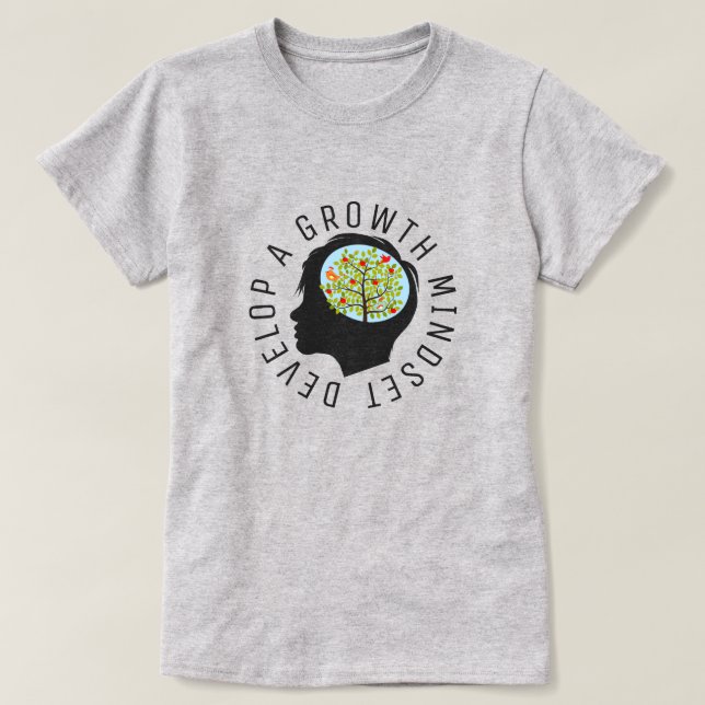 T-shirt Développez une lumière de réforme d'éducation de (Design devant)